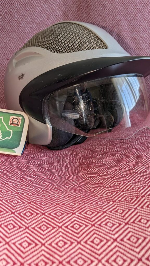 Capacete BMW Airflow restaurado