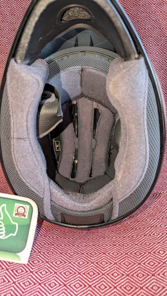 BMW Airflow — Capacete aberto
