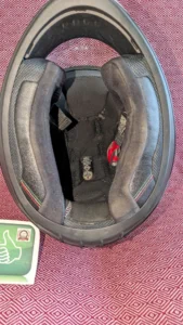 Capacete Nolan depois da reparação — fotografia 6