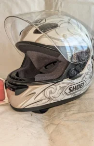 Shoei XR 1000 Borboleta antes da reparação — fotografia 5