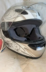 Shoei XR 1000 Borboleta antes da reparação — fotografia 7