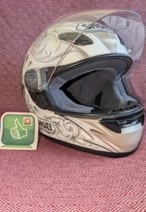 Shoei XR 1000 Borboleta depois da reparação — fotografia 5