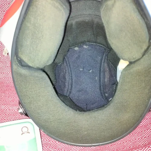 Capacete-stilo-reparação-interior